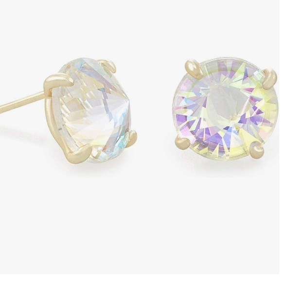 Kendra Scott | Jolie Stud Gold Earrings - Picture 3 of 4